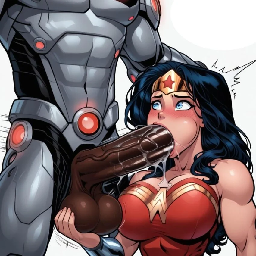 DC SUPERHEROINES GETTIN' BLACKED image 4