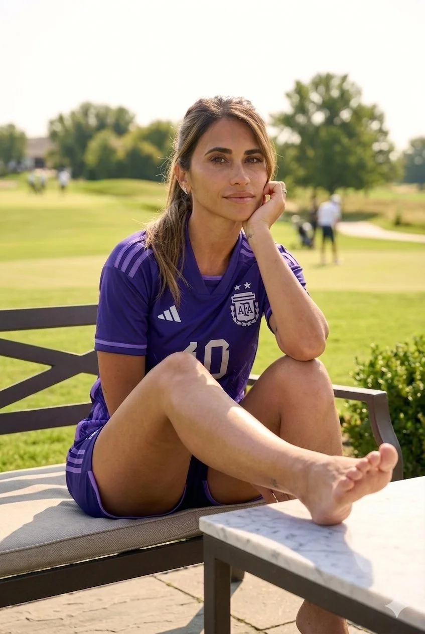 ANTONELA ROCCUZZO 🎀 anto desnuda en un campo de golf🔥🔥🔥😉 image 2