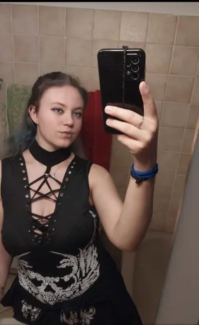 Goth slut with good fuck body cover image