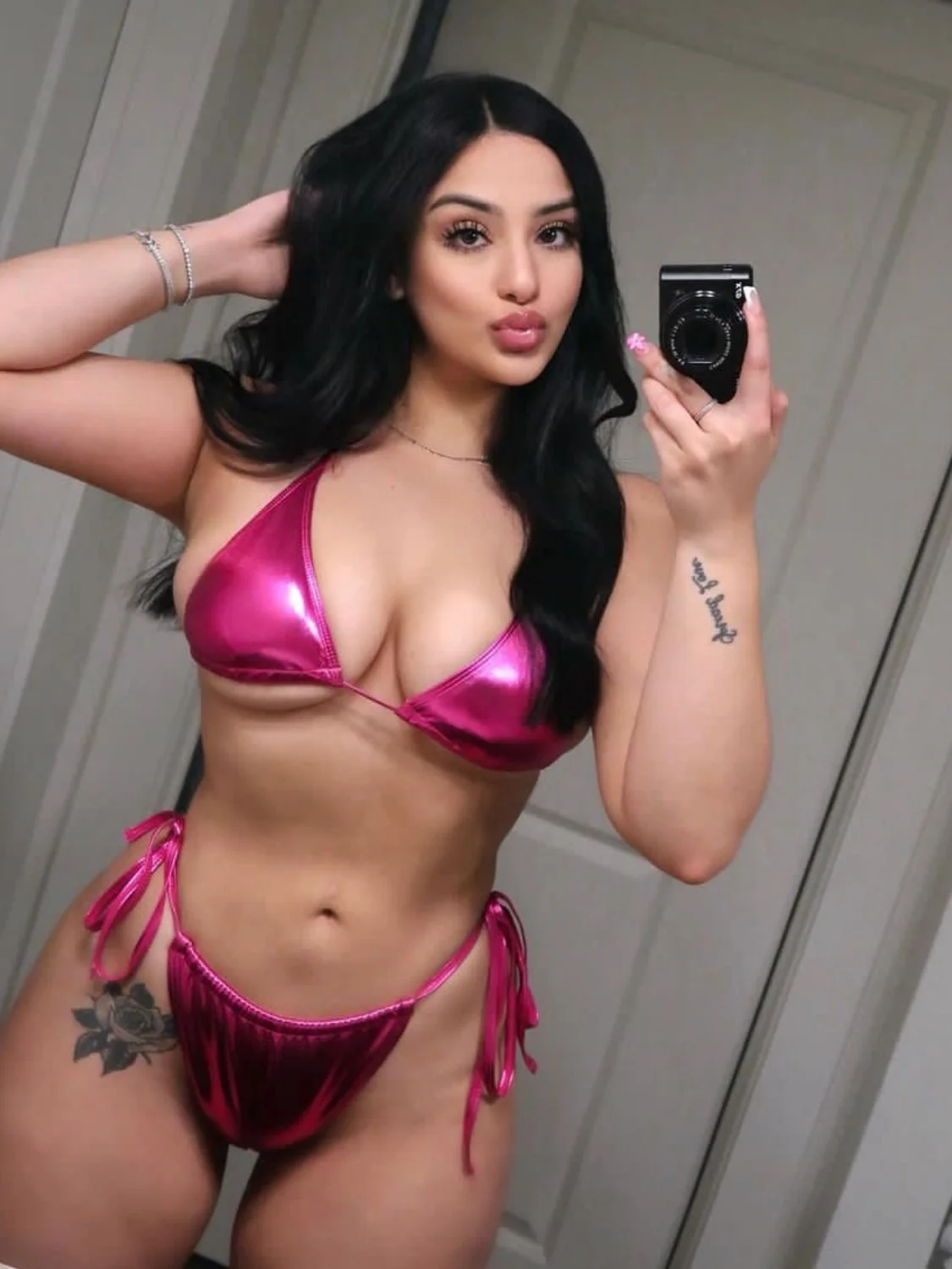 My sisters thick irl latina friend loves teasing her body for strangers on the internet image 45