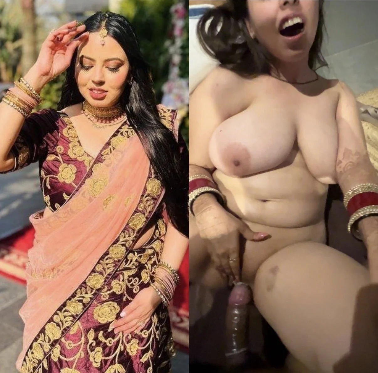 438 - hot newly married wife image 2