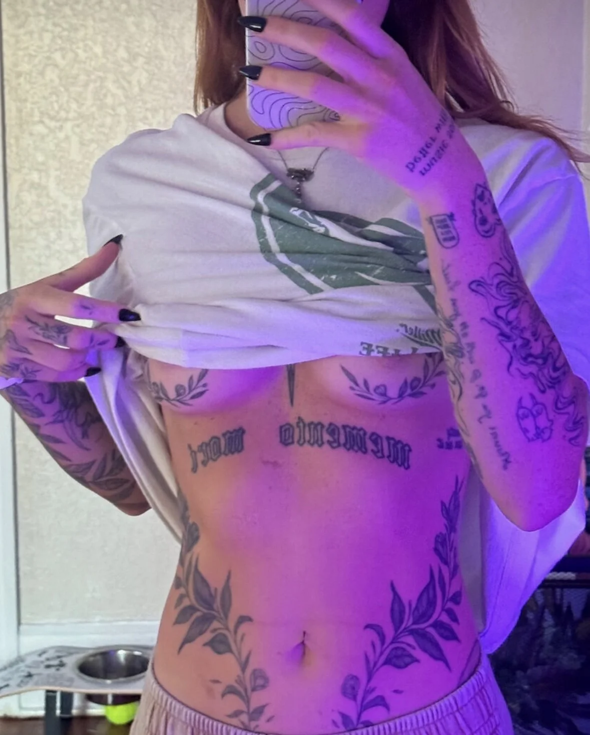 Tattoed redhead image 26
