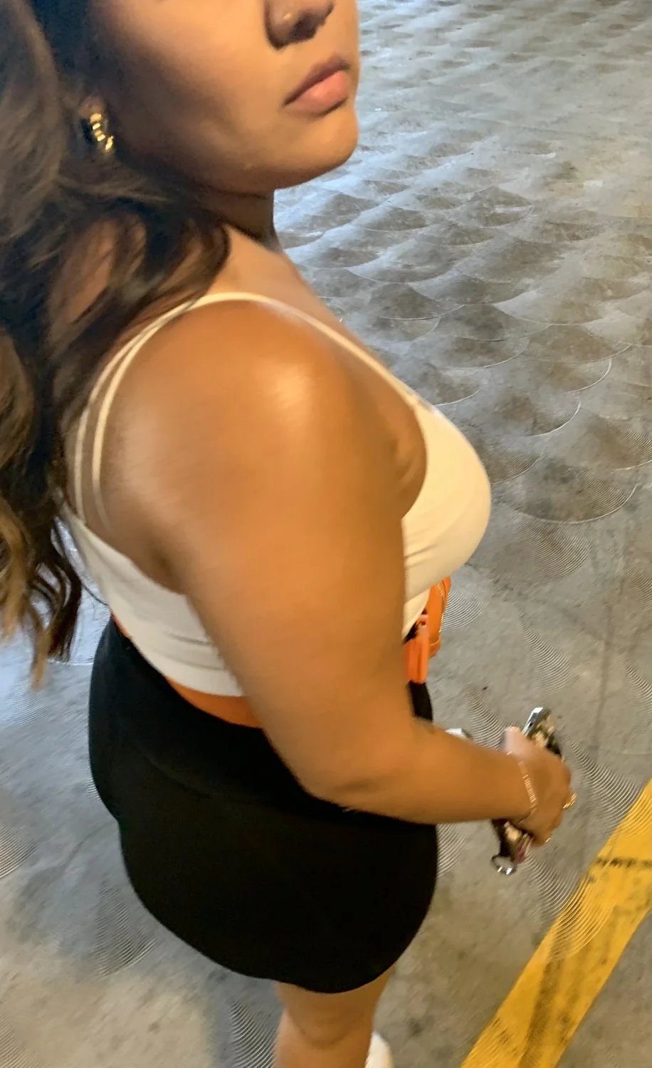 Old men love eye fucking my thick ass latina gf when we out in public image 3