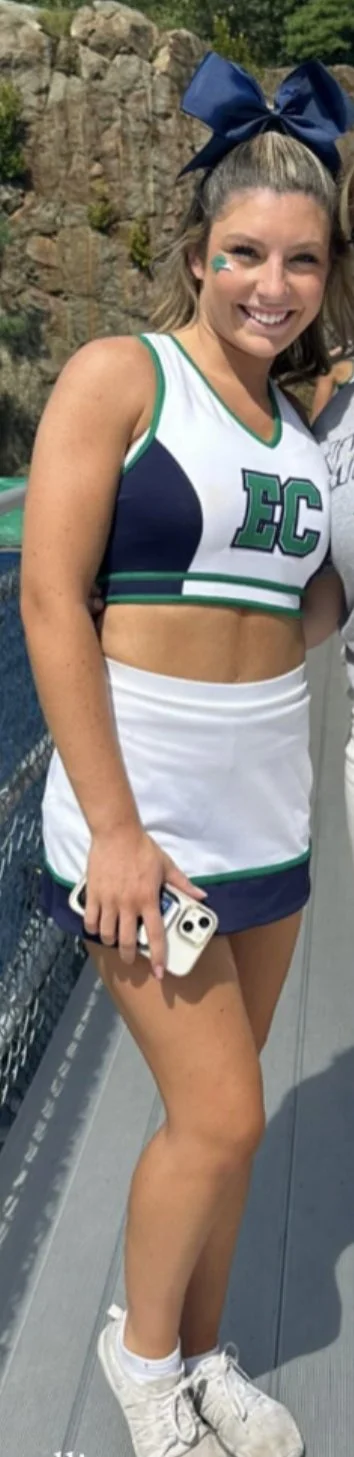 What would you do to this petite college cheerleader if you found her alone image 2