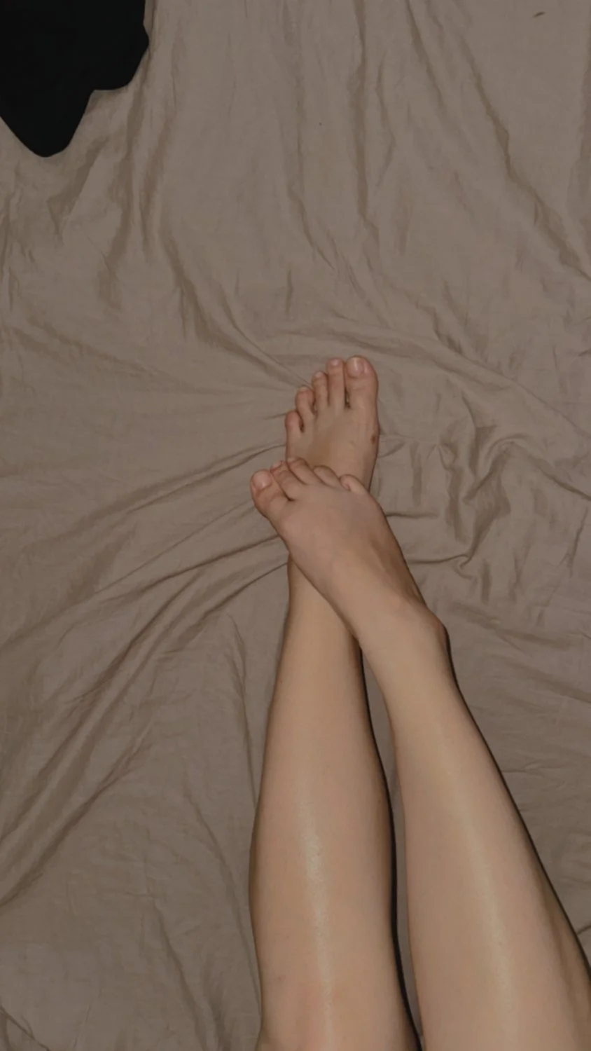 Teen showing her feet image 5