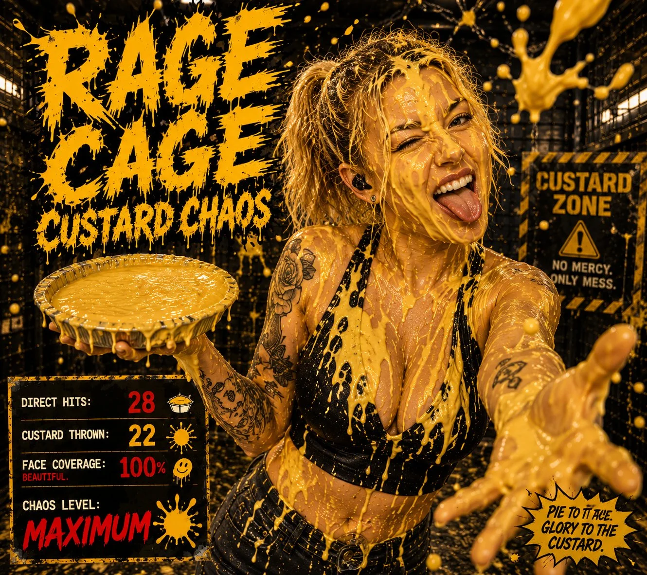 Rage cage custard chaos image 7