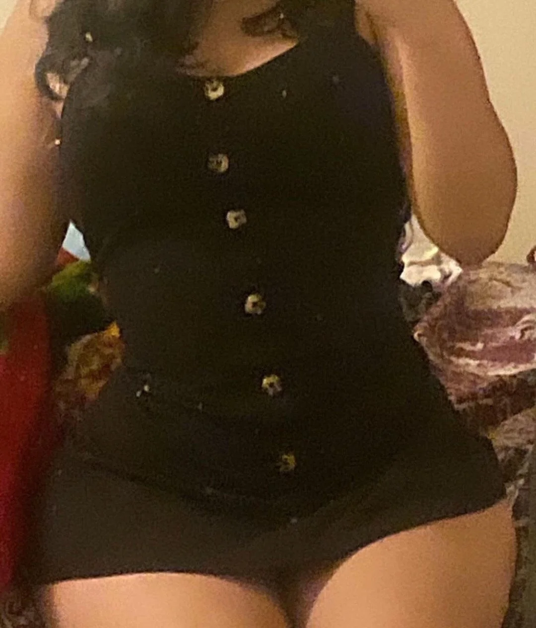 Thick Latina Black Dress main image