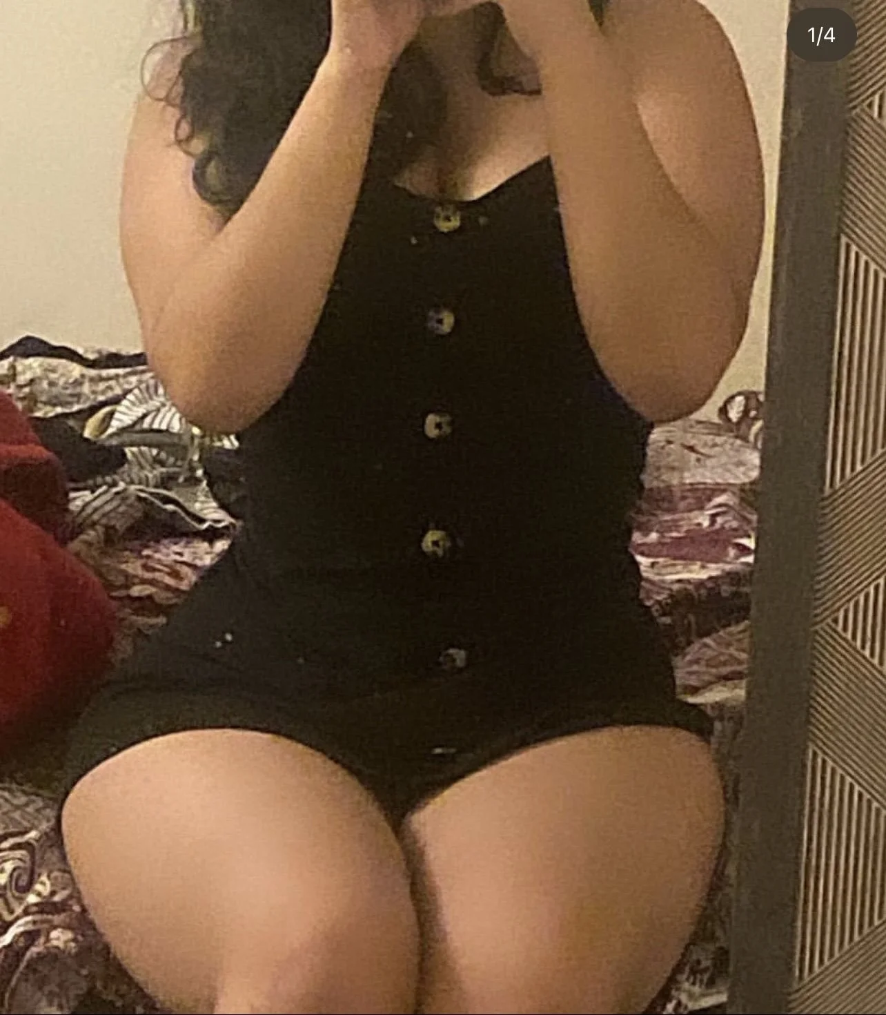 Thick Latina Black Dress image 7