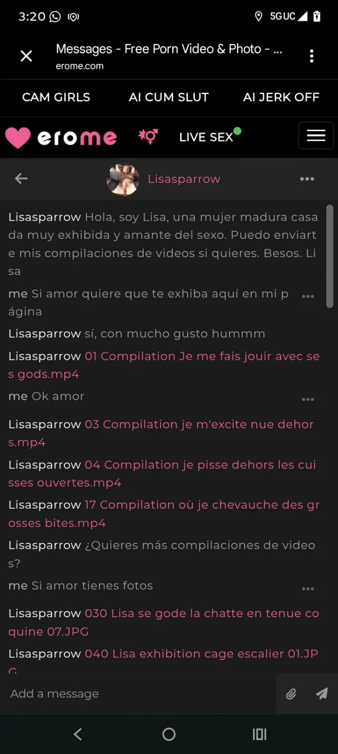 Lisa una puta que le gusta ser exhibida main image