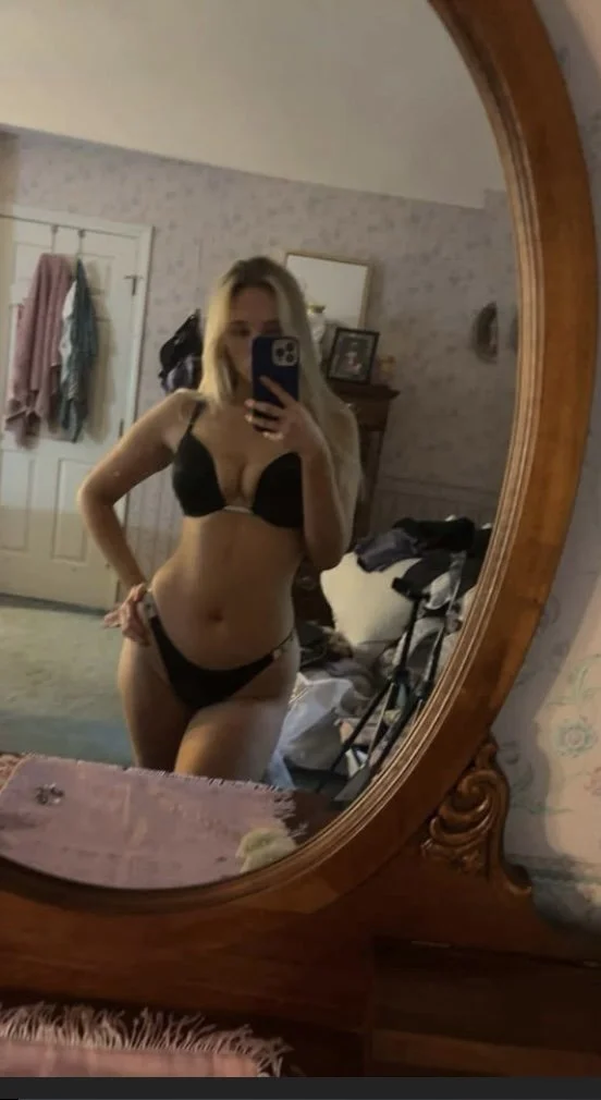 Blonde slut rides dildo image 1