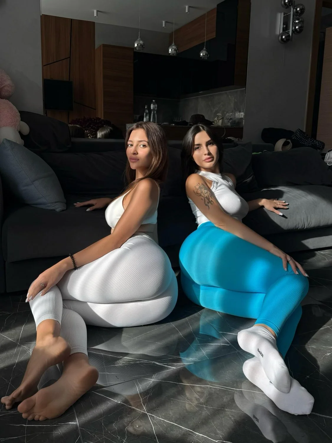 Fit teens in skin tight leggings, booty shorts and yoga pants part 4 image 10