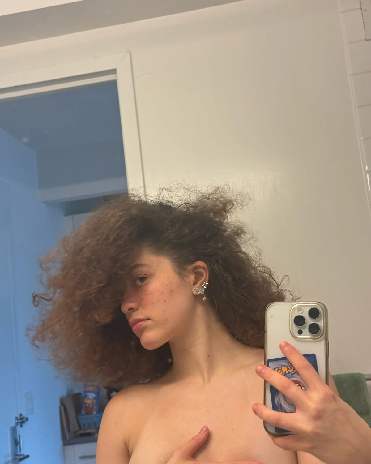 Cute Mixed Rich Tik Tok Thot From NY Loves Showing Off Her Ass image 2