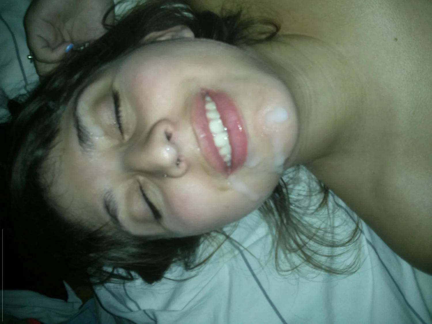 My hotwife blowing different men image 14