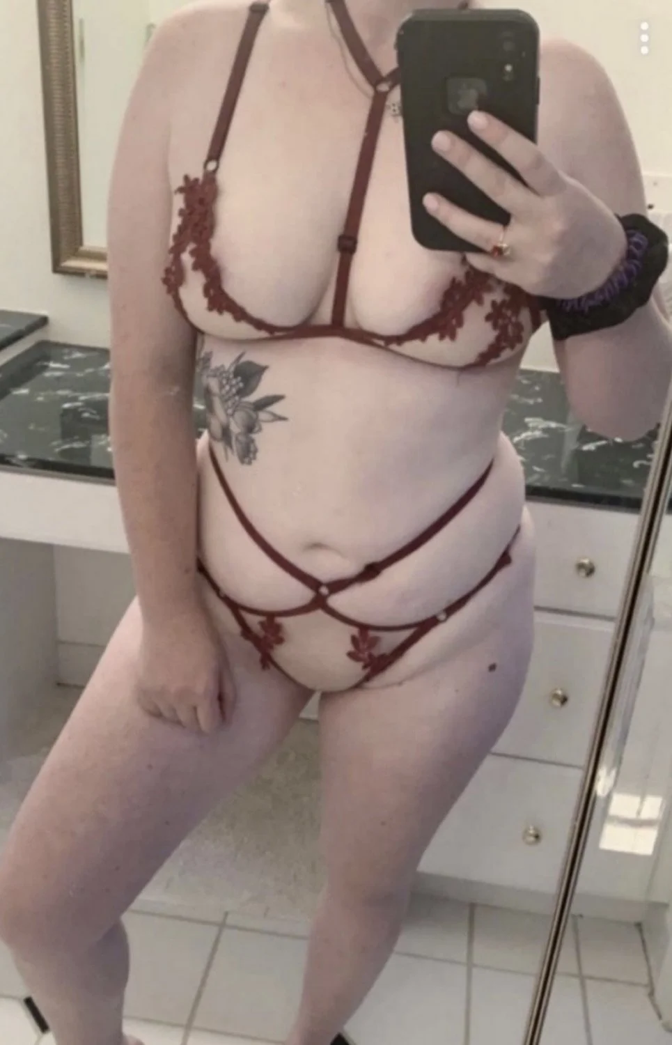 Snapchat cutie showing off her tits and booty image 24