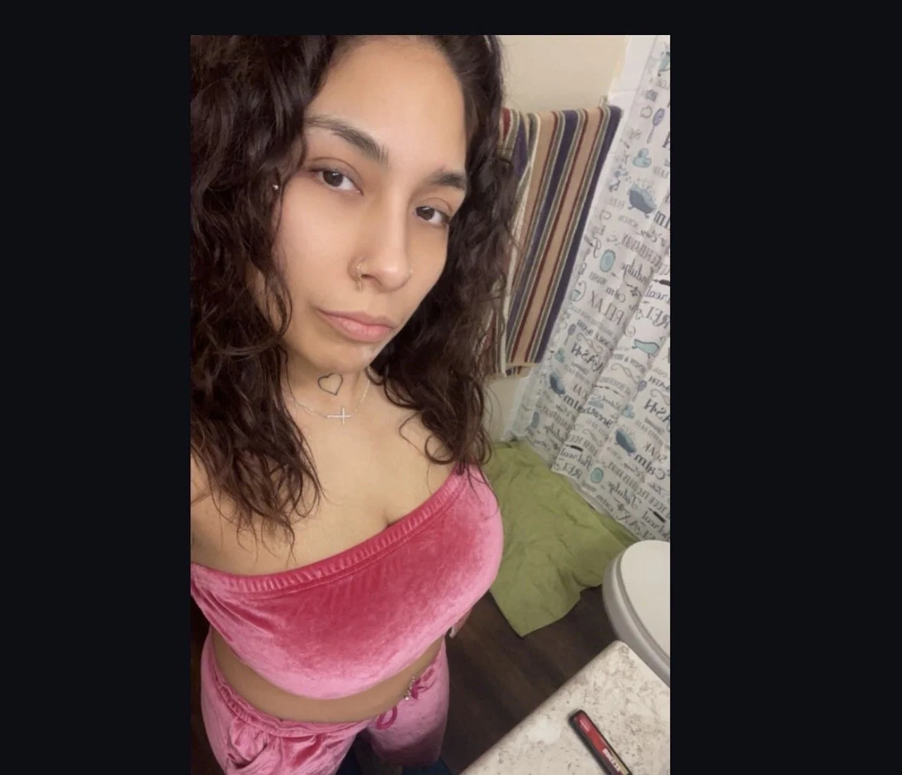 Extra busty latina trash image 1