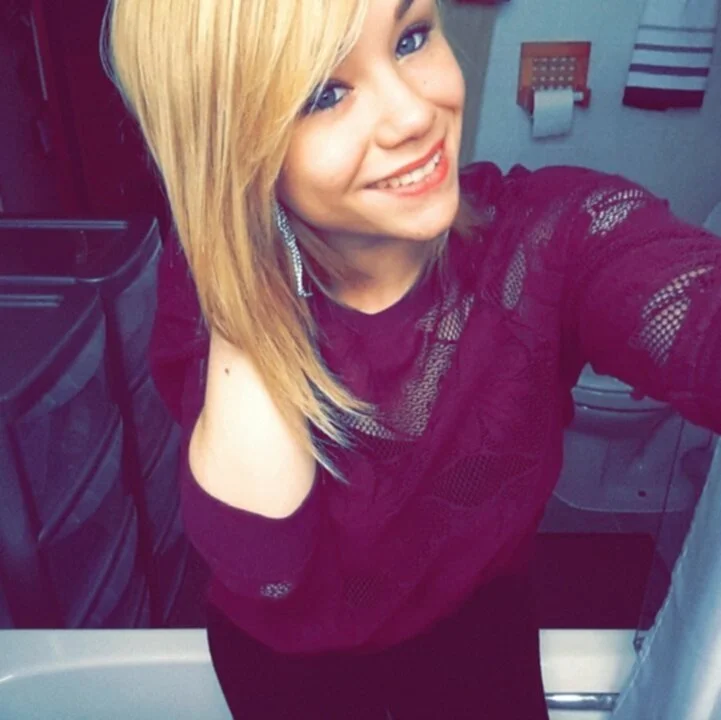 blonde slut image 6
