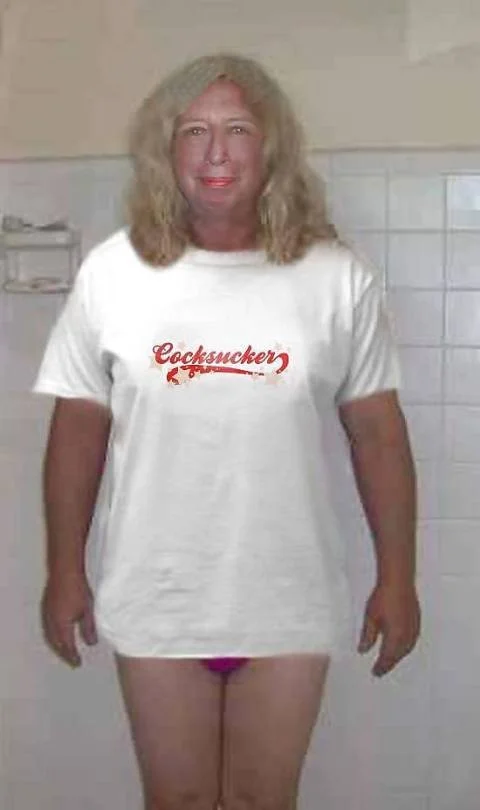 Exposed Sissy Faggot image 4