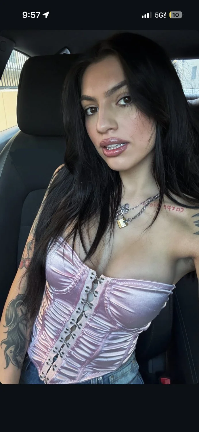 Dark haired cock tease image 6