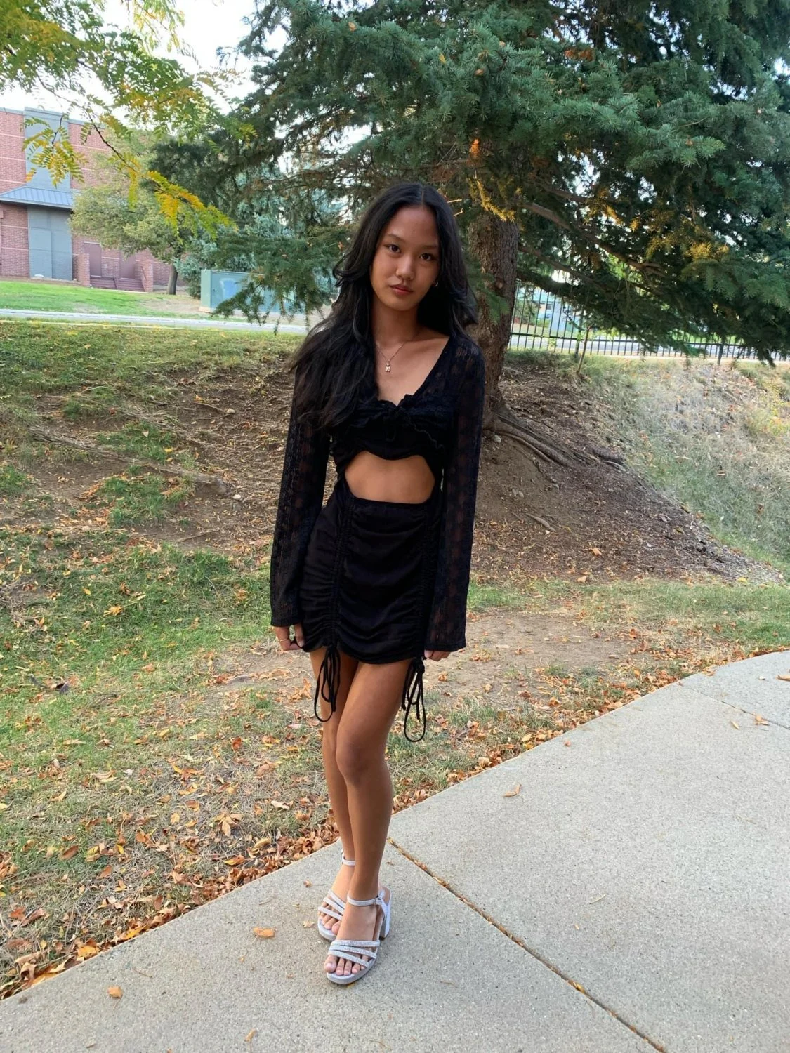 Tiny Asian Teen Andrea Showing Off image 33