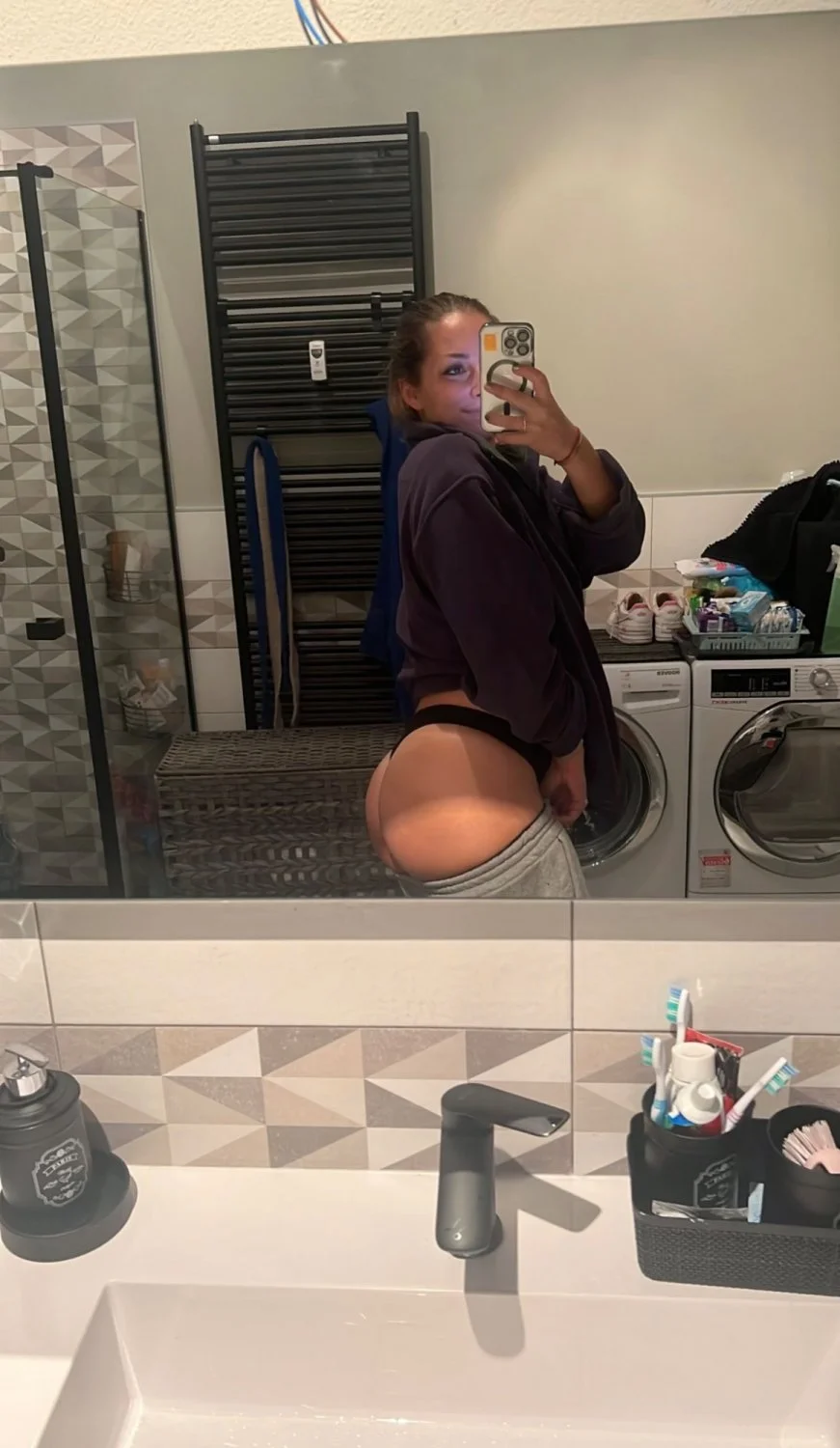 White Whore Horny For BBC image 49