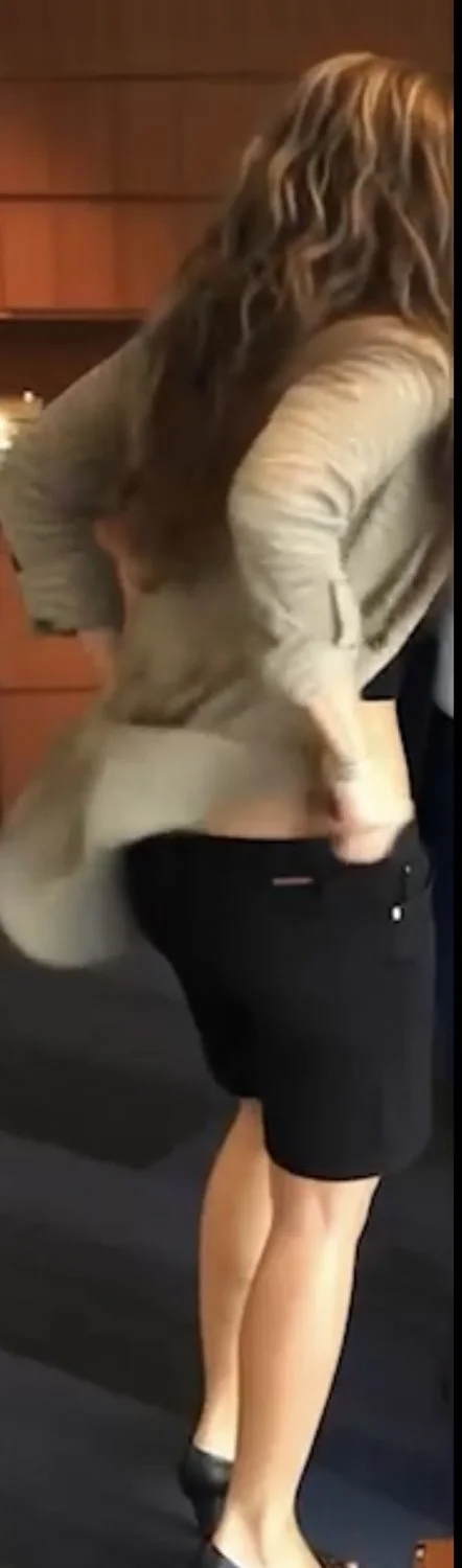 Drunk milf in a suite at a concert - decided to tease. Mistake image 10