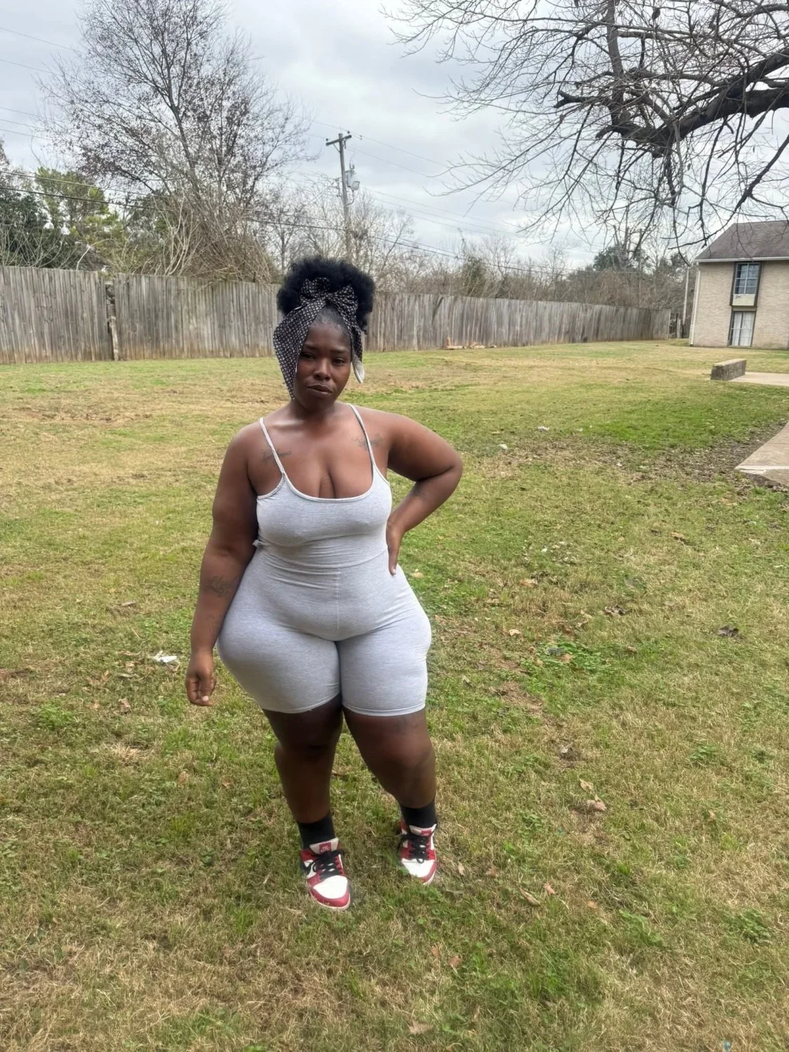 Curvy Ebony Hoodrat Big Booty Bitch From Out The Projects I would not pull out 147 image 22