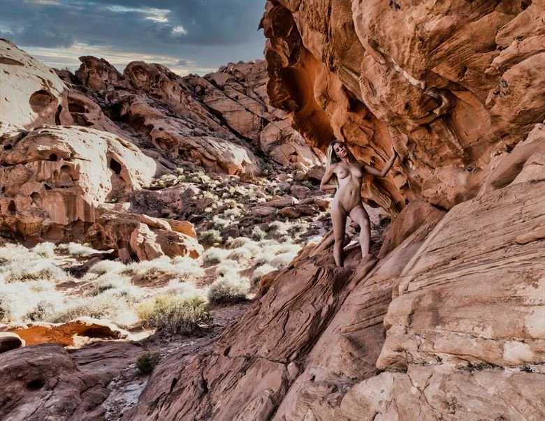 On the rocks boudoir image 2