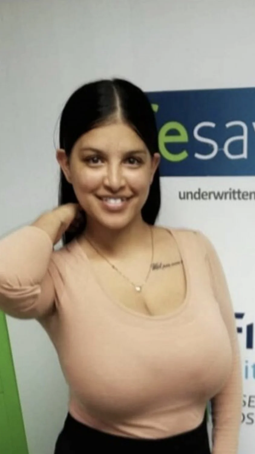 Insurance rep has a huge rack🤤🤤🔥🔥. Hard to look at anything else 🤤 image 15