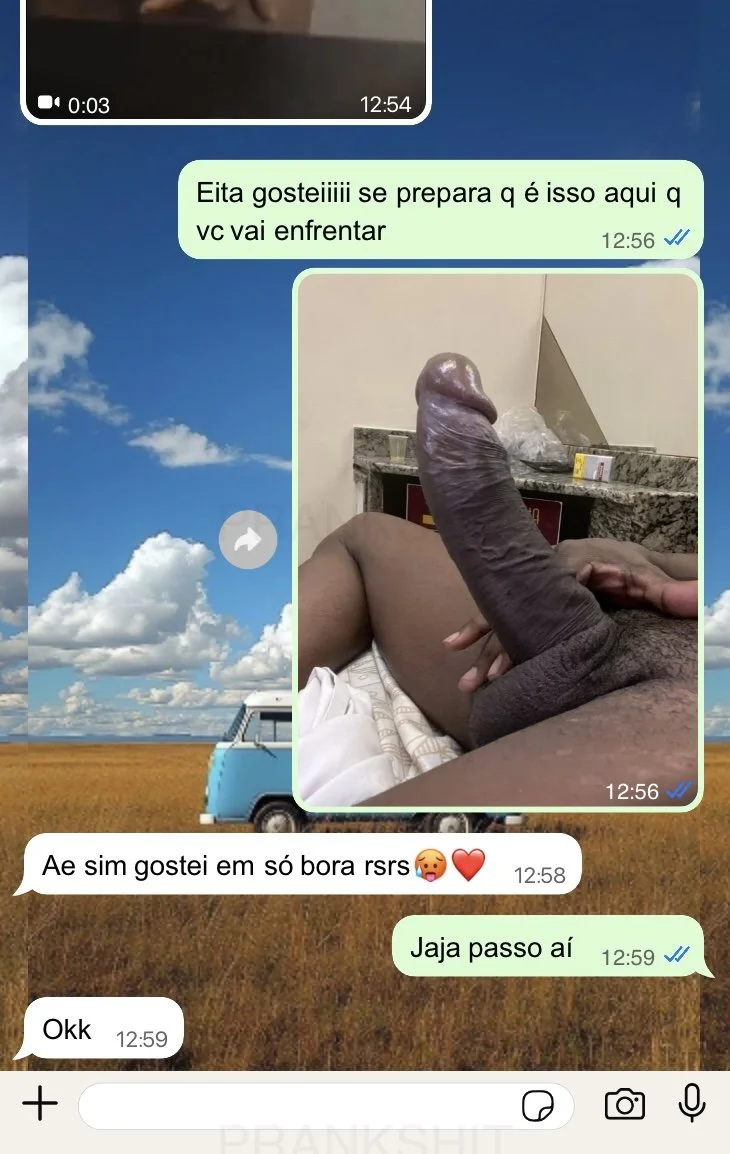 Print de uma conversa do zap menina trai o namorado com um negão velho image 4