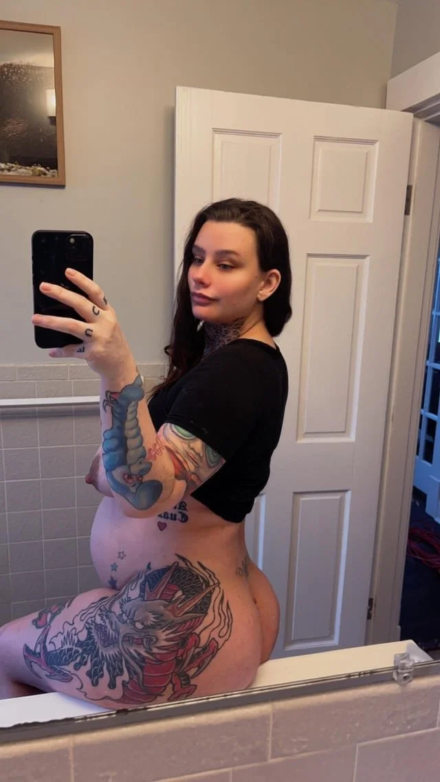 Beautiful Slutty Big Titty Preggo image 16