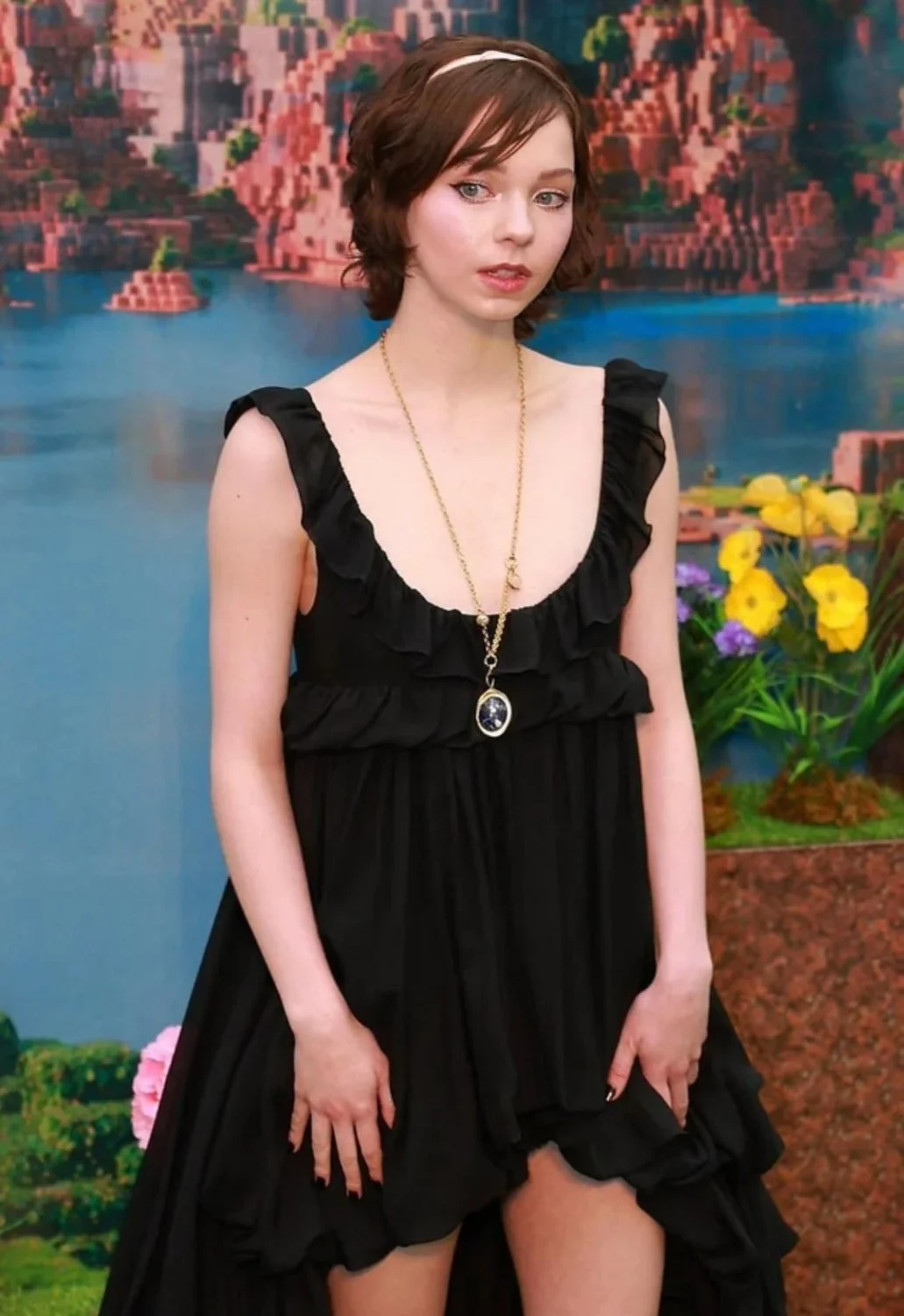 Emma Myers...pretty in black main image