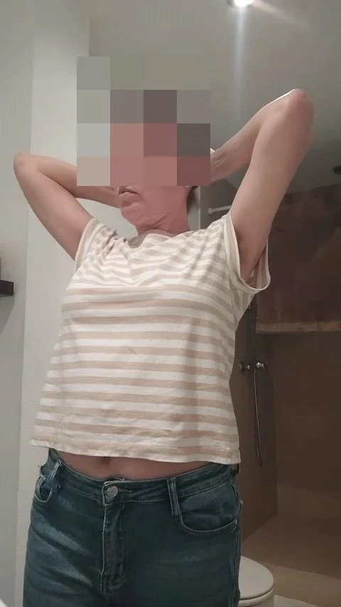 Caught wife in bathroom image 9