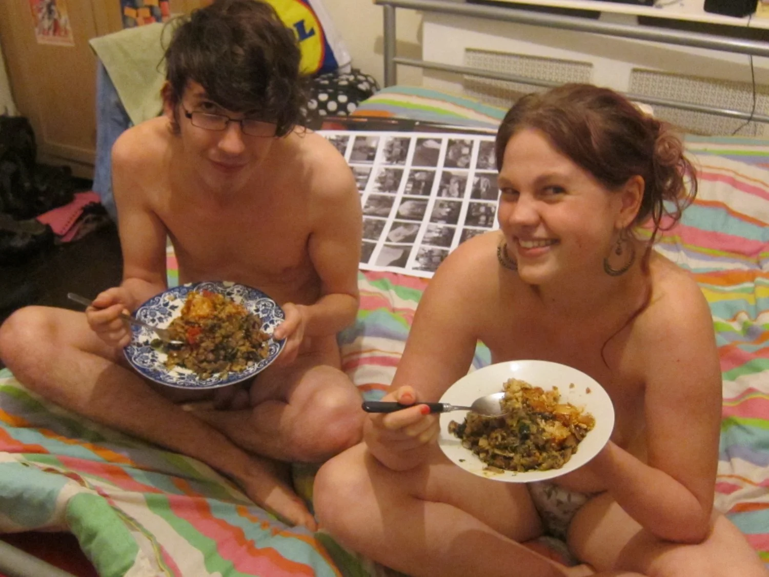Naked vegan cooking image 20