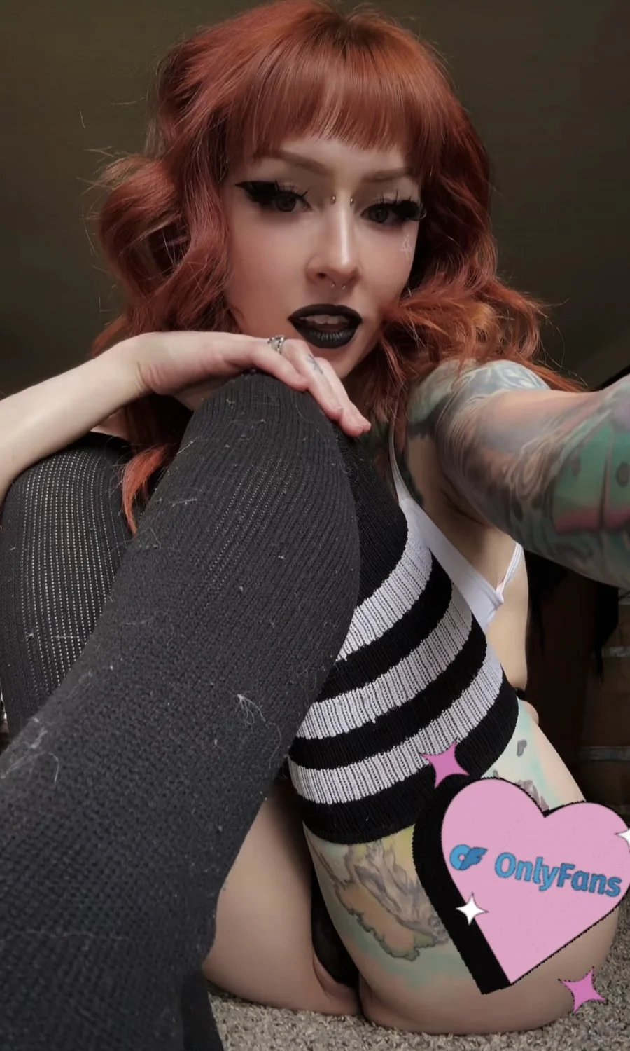 Socks on your face and balls slaps will make you cum faster main image