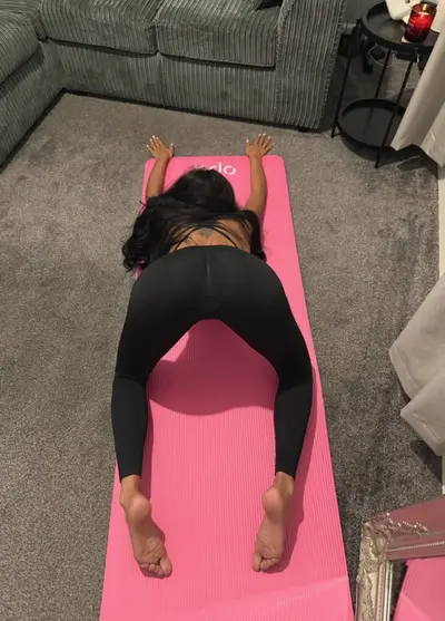 Rip my yoga pants and bury your face in my ass cover image