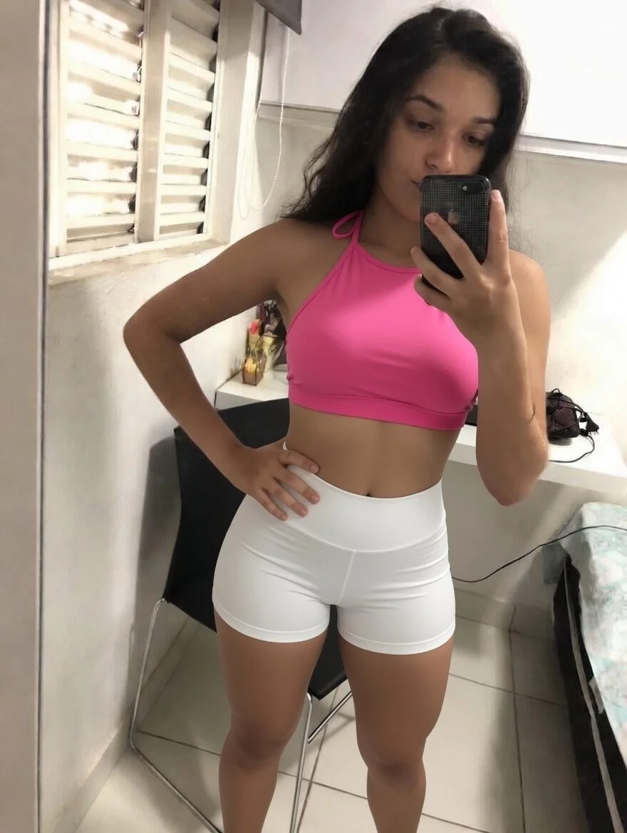 Novinha gostosa exibindo o corpo Fitness image 2