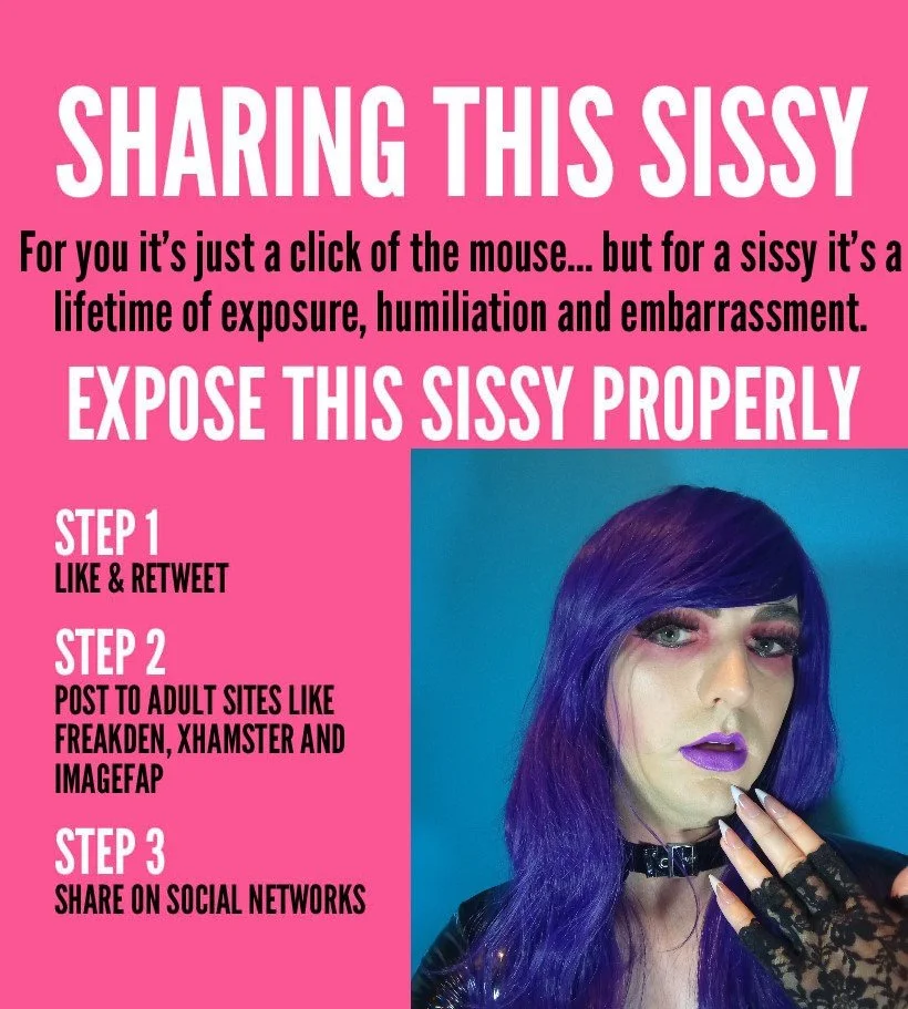 Sissy Fonda Exposure Captions - Please Share & Humiliate! image 8