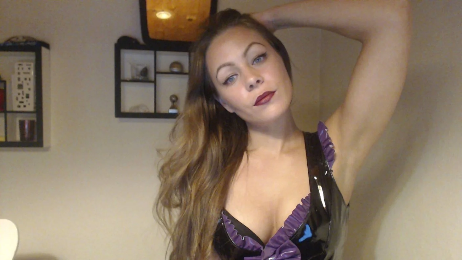 Babe in PVC image 8