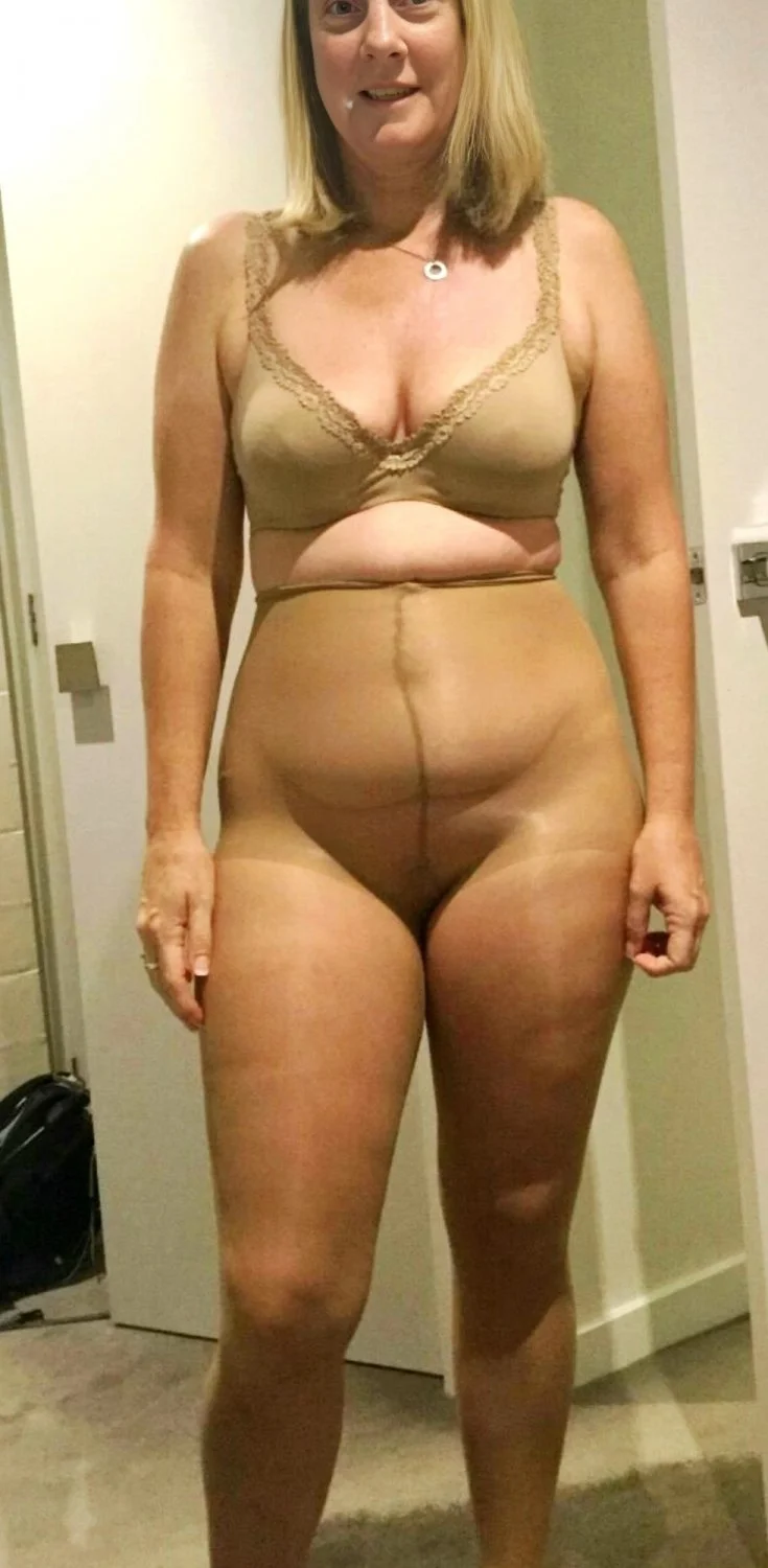 CHUBBY UK NYLON SLUT image 11
