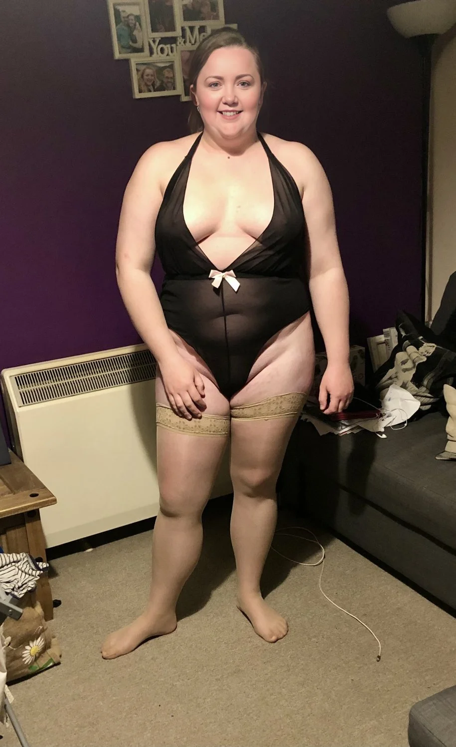 CHUBBY UK NYLON SLUT image 25