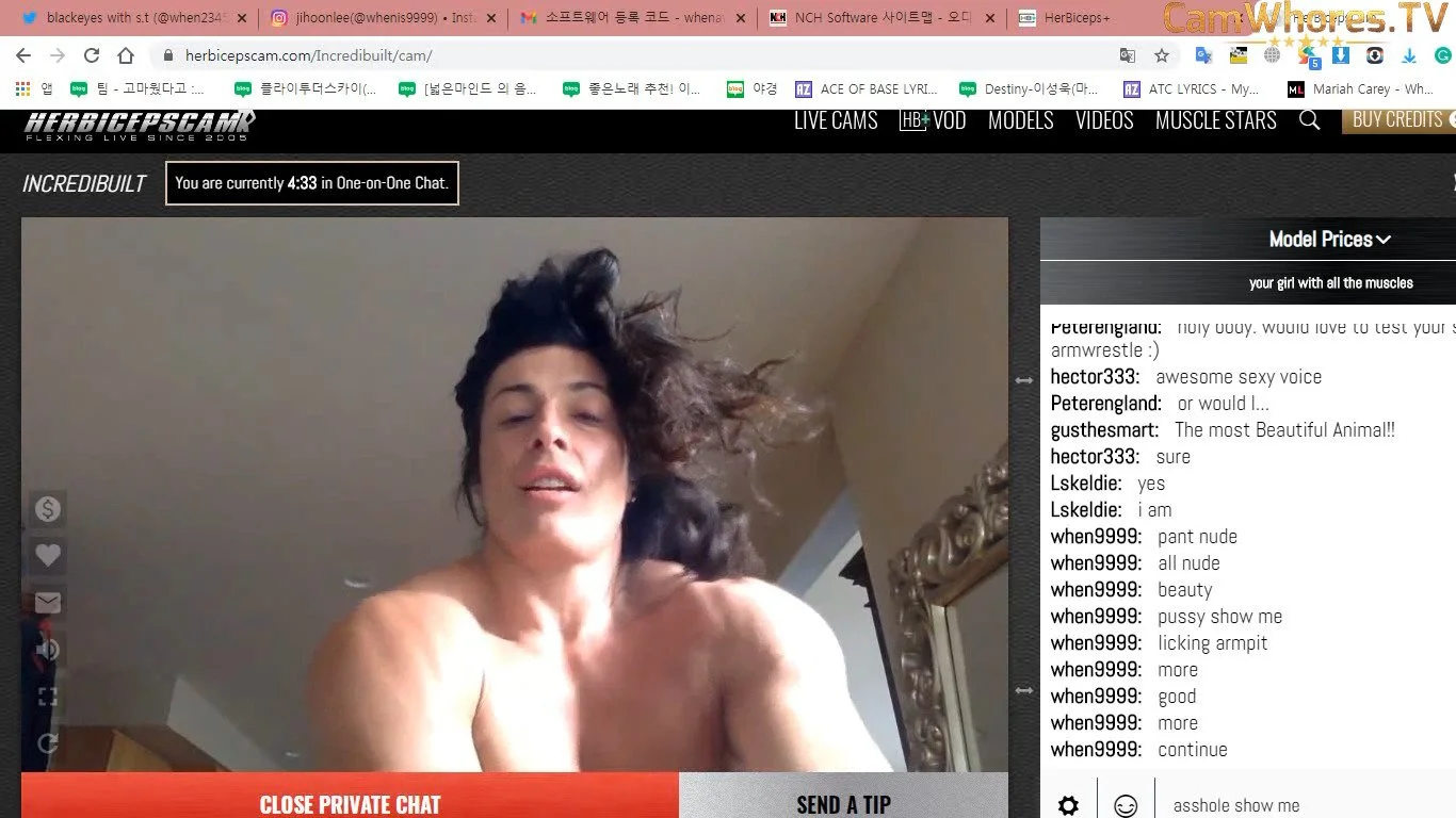 Mrs Hanson, sexual bodybuilding nudes & muscle orgasms image 50