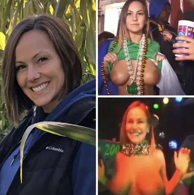 *new clip added* Big breasted Mardi Gras flasher Bobbi rediscovered ;) cover image
