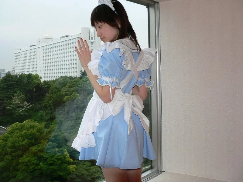 Japanese amateur cosplay girl Makoto 6-4 image 17