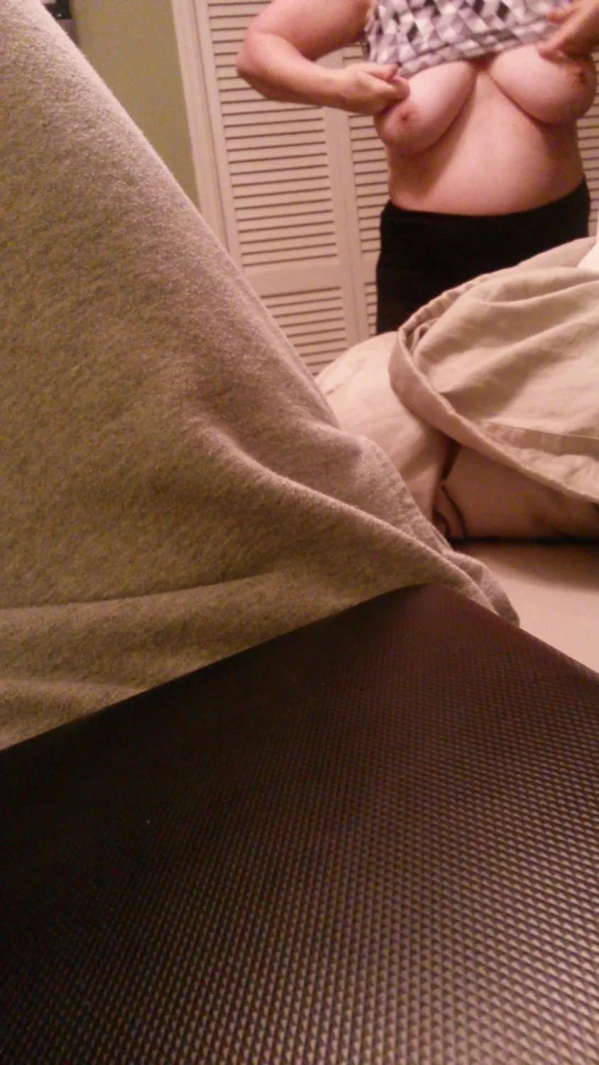 Big tit hairy wife caught image 8