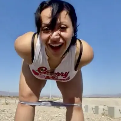 Damnnn she a real freak! 😍That don’t care😮‍💨 Even the bee wanted some honey cover image