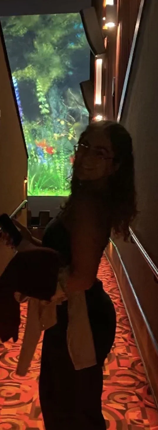 Curly Latina teen backshots image 6