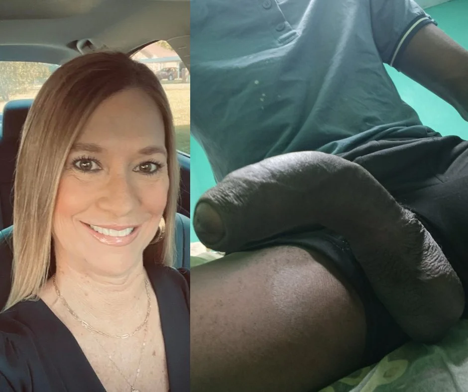 Fat nose white milf Jane sniffs nigger ass image 6
