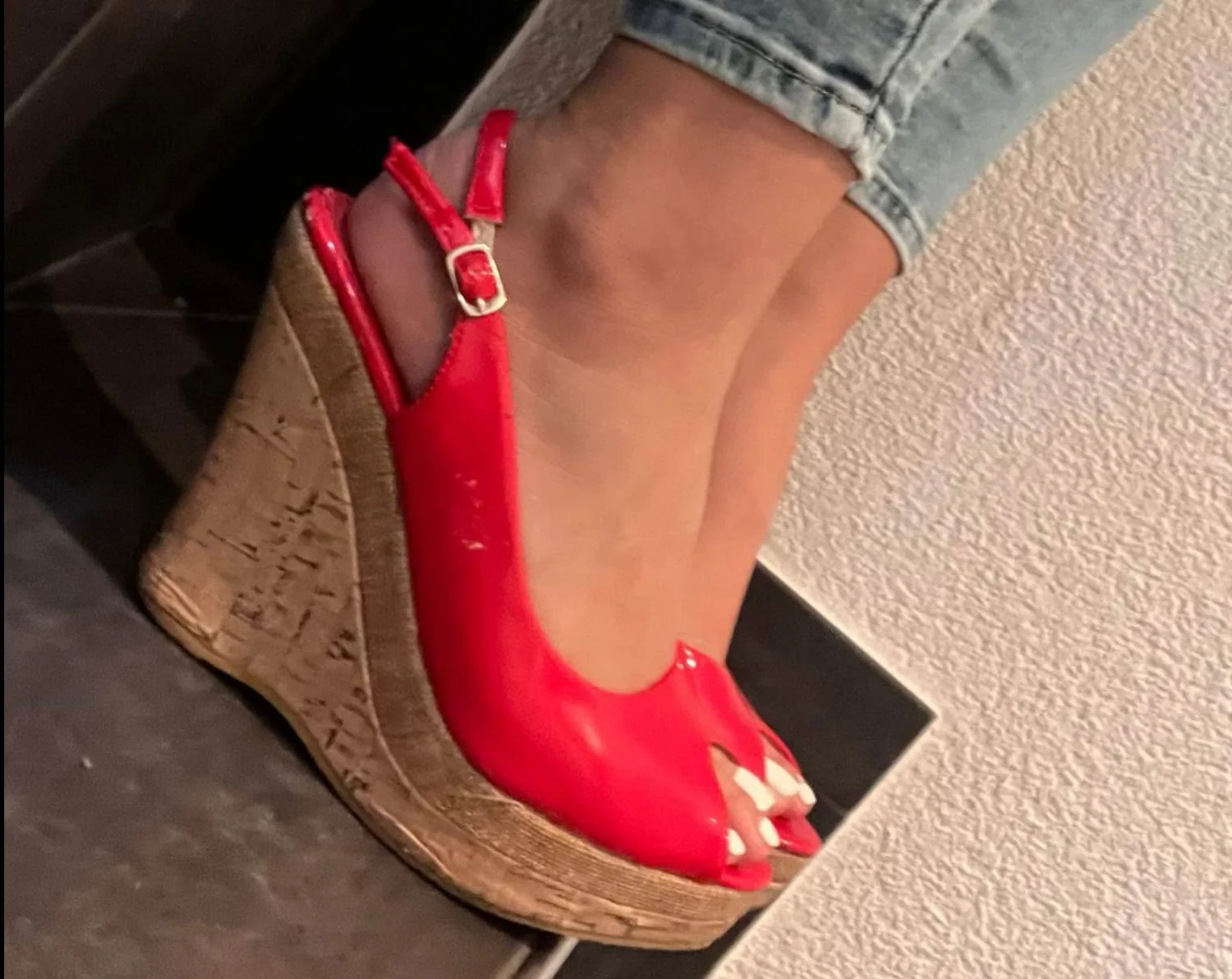 Hot red Wedges 😋🫶🏼 main image