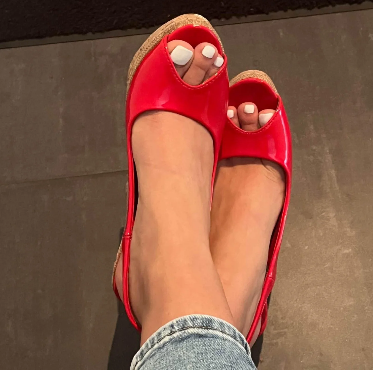 Hot red Wedges 😋🫶🏼 image 2