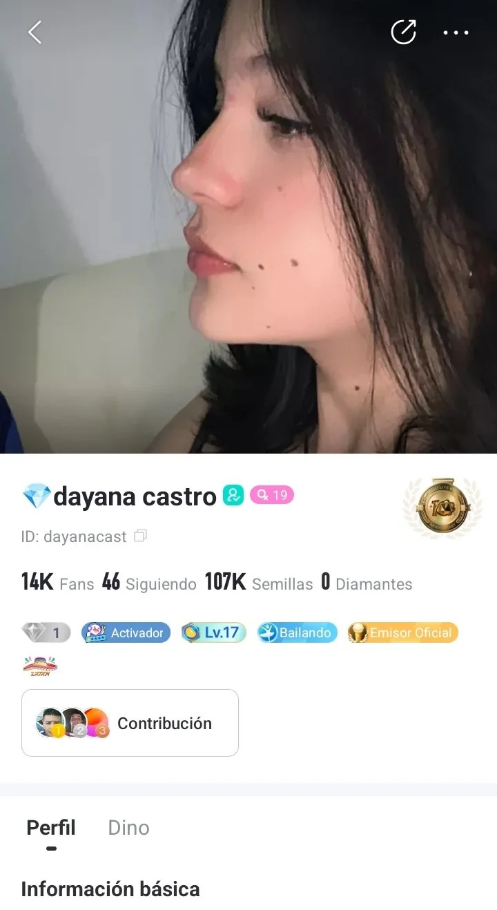 Bigo live - Dayana Castro main image